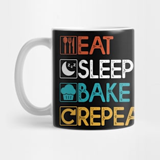 Eat Sleep Bake Repeat Gift Baking Lovers Gift Mug